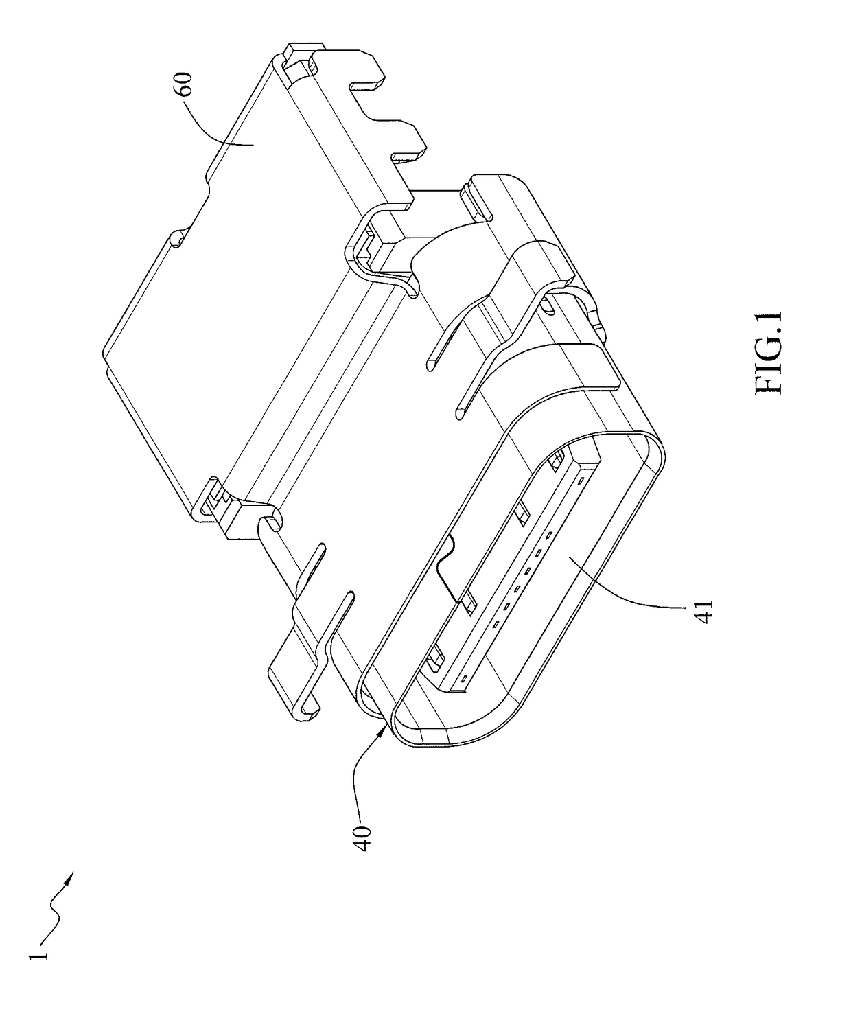 Electrical receptacle connector