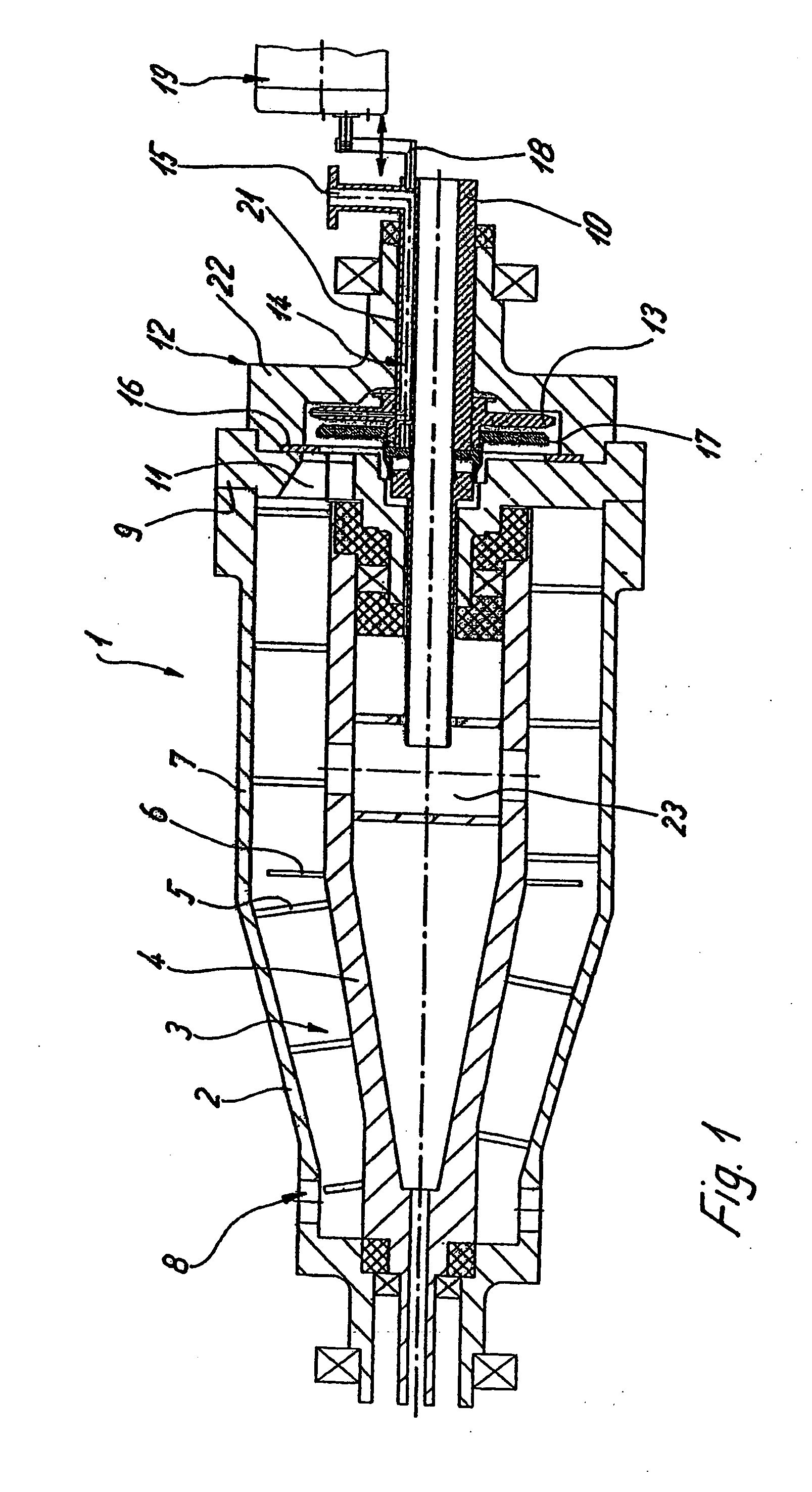 Solid Bowl Screw Centrifuge Comprising a Centripetal Pump