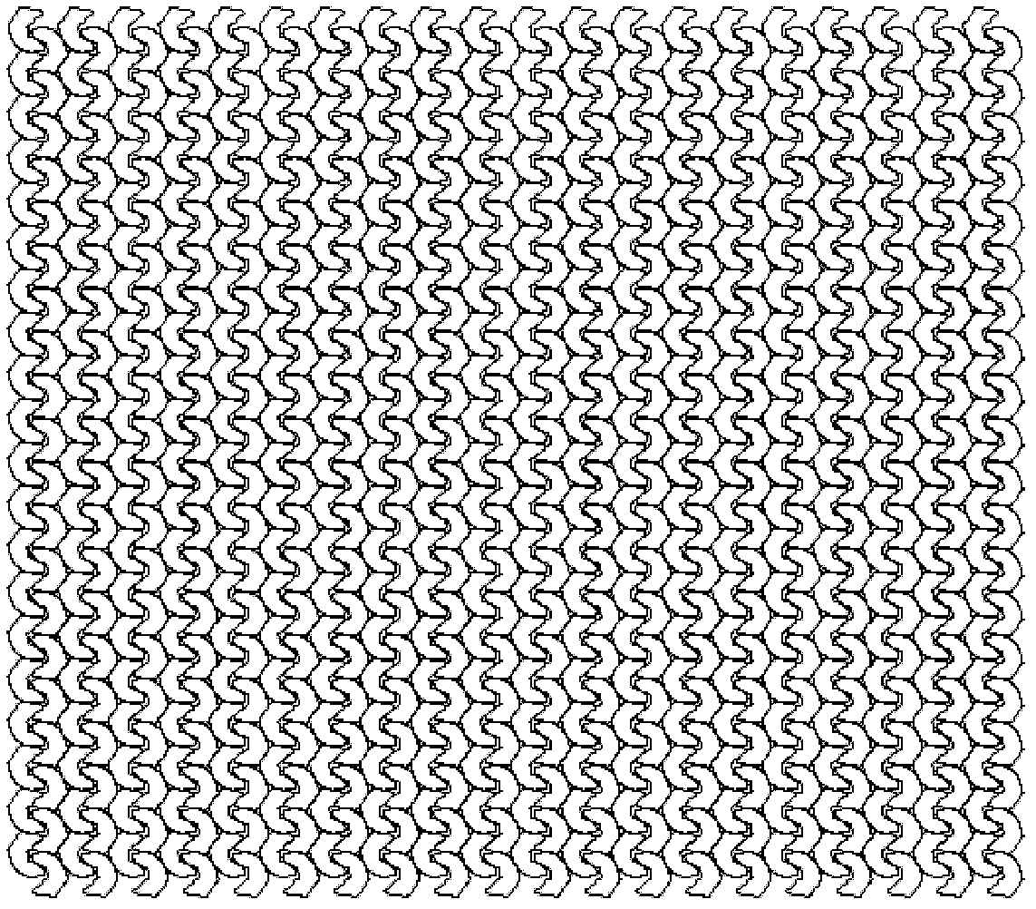 Multi-head intelligent mutual mobile cropping control method based on embedded-type typesetting