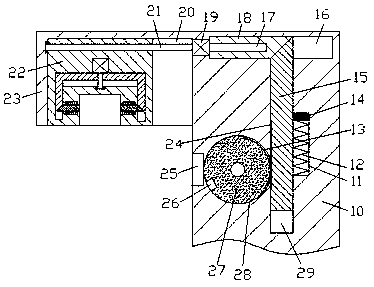 Novel organic fertilizer mixing device for agricultural production