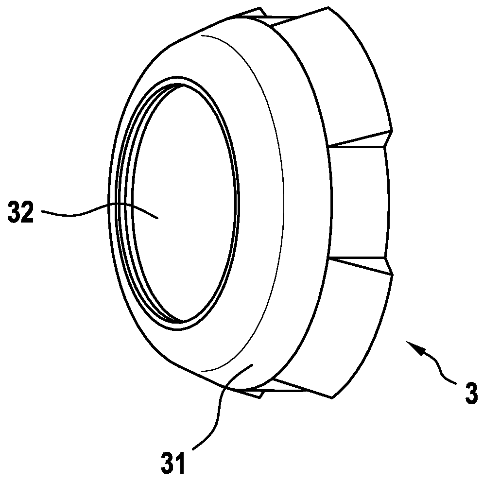 Clamping bolt with integrated RFID transponder