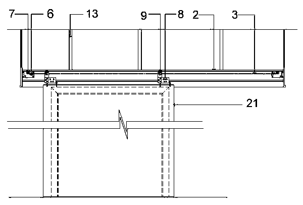 Guide-rail-type arc-shaped automatic door system