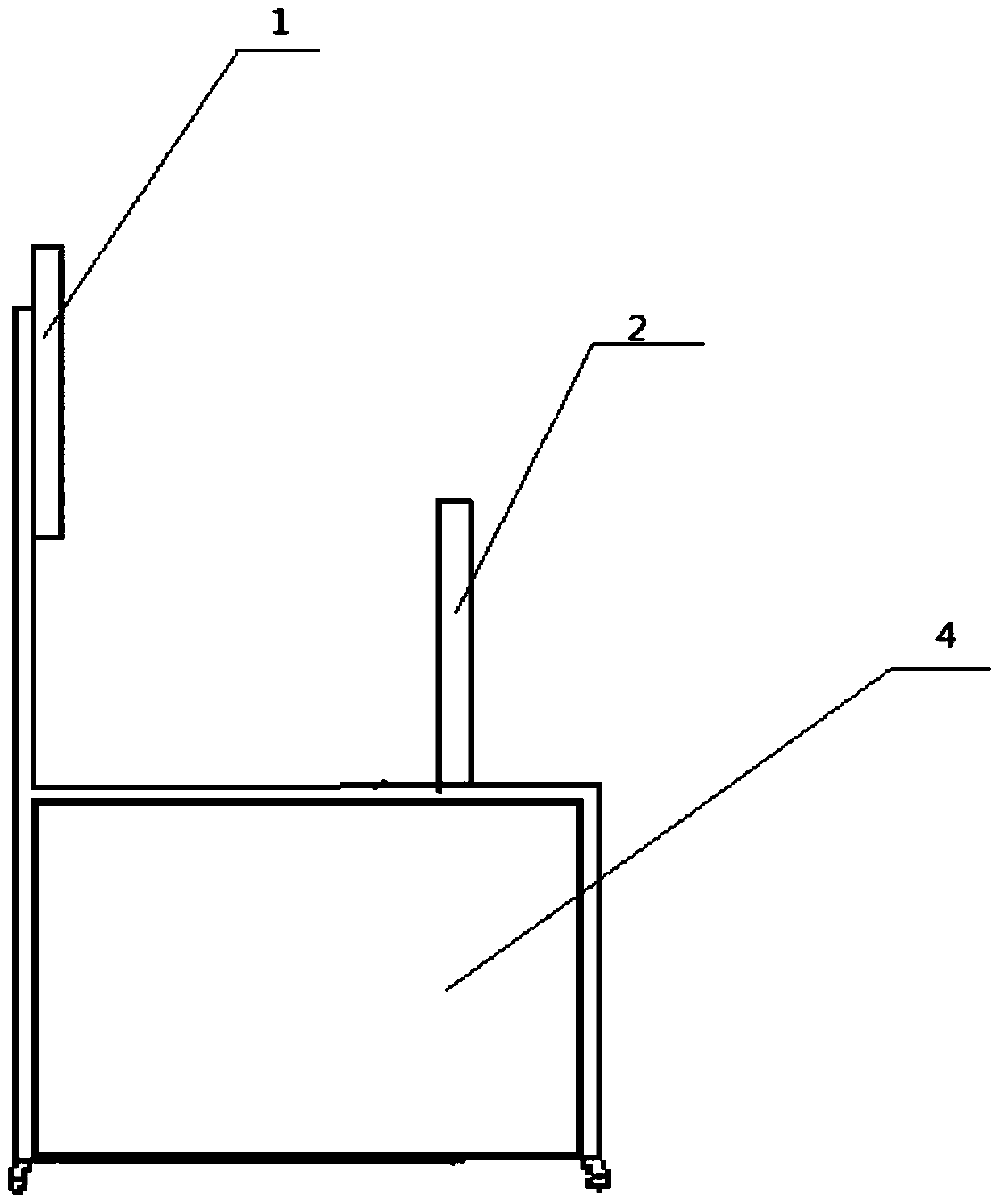 A data set display and assessment system of an automobile engine test bench