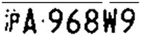 License plate character cutting method based on projection