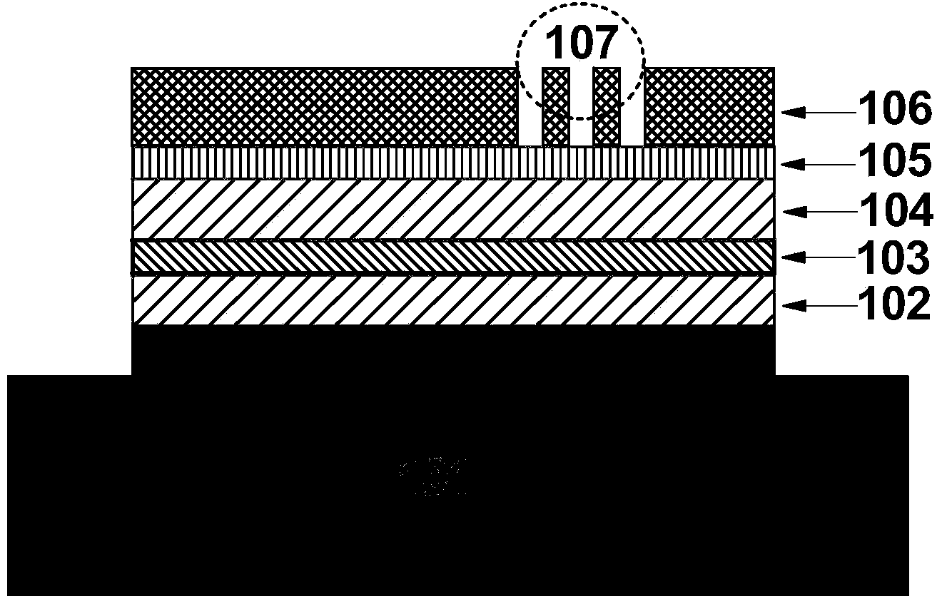 Surface plasmon excimer electrically-induced excitation source with medium-metal near field coupling structure and manufacturing method thereof