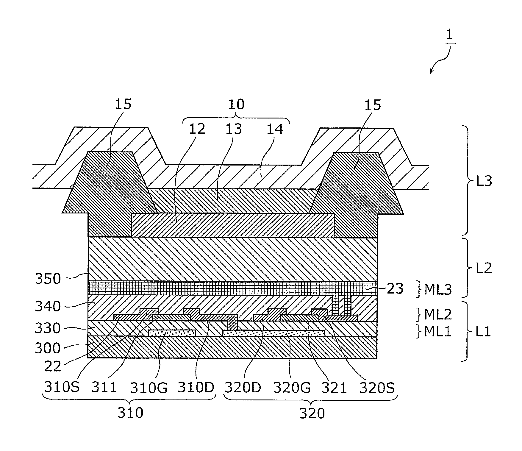 EL display panel, EL display apparatus, and method of manufacturing EL display panel