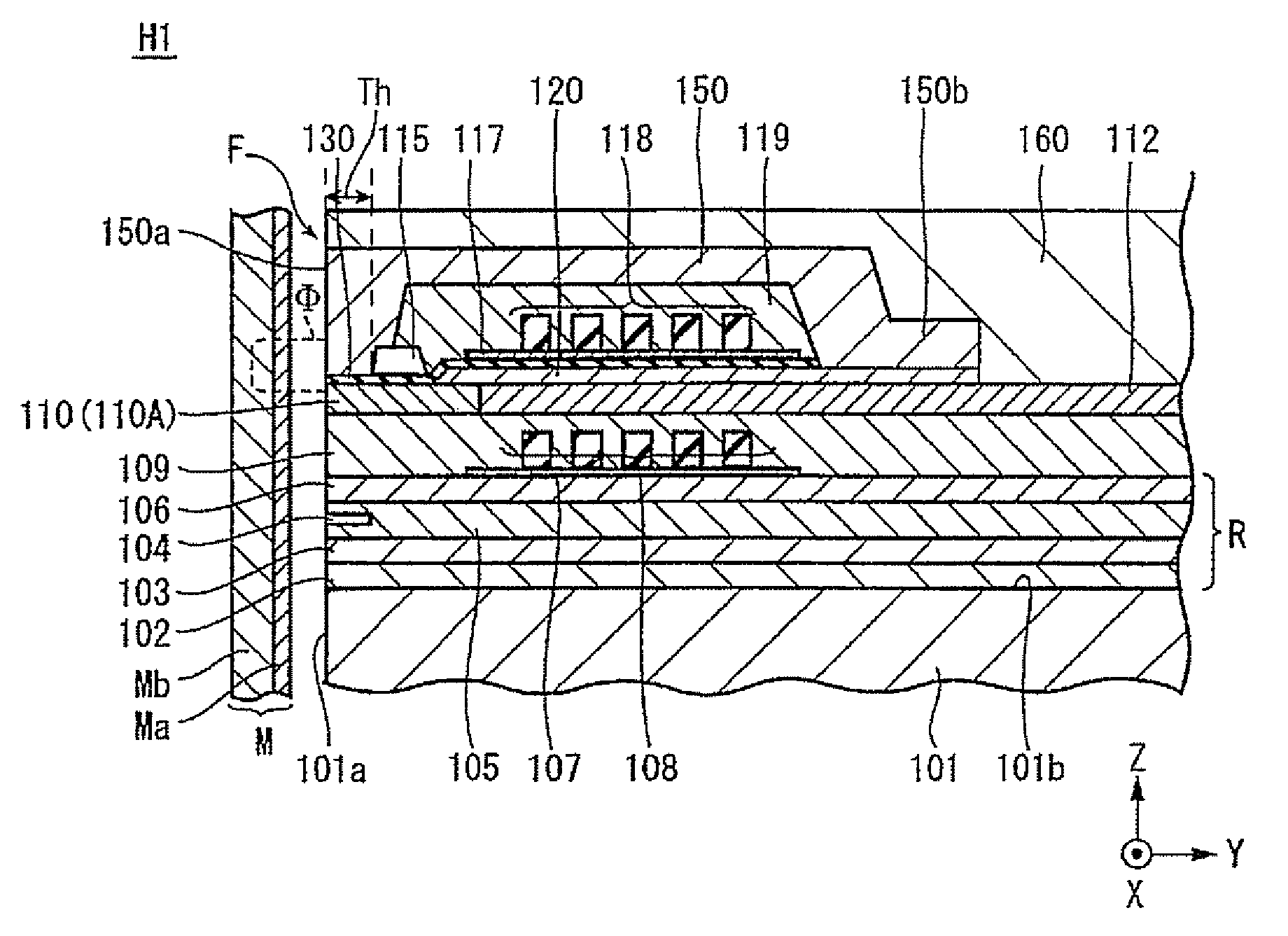 Perpendicular magnetic recording head