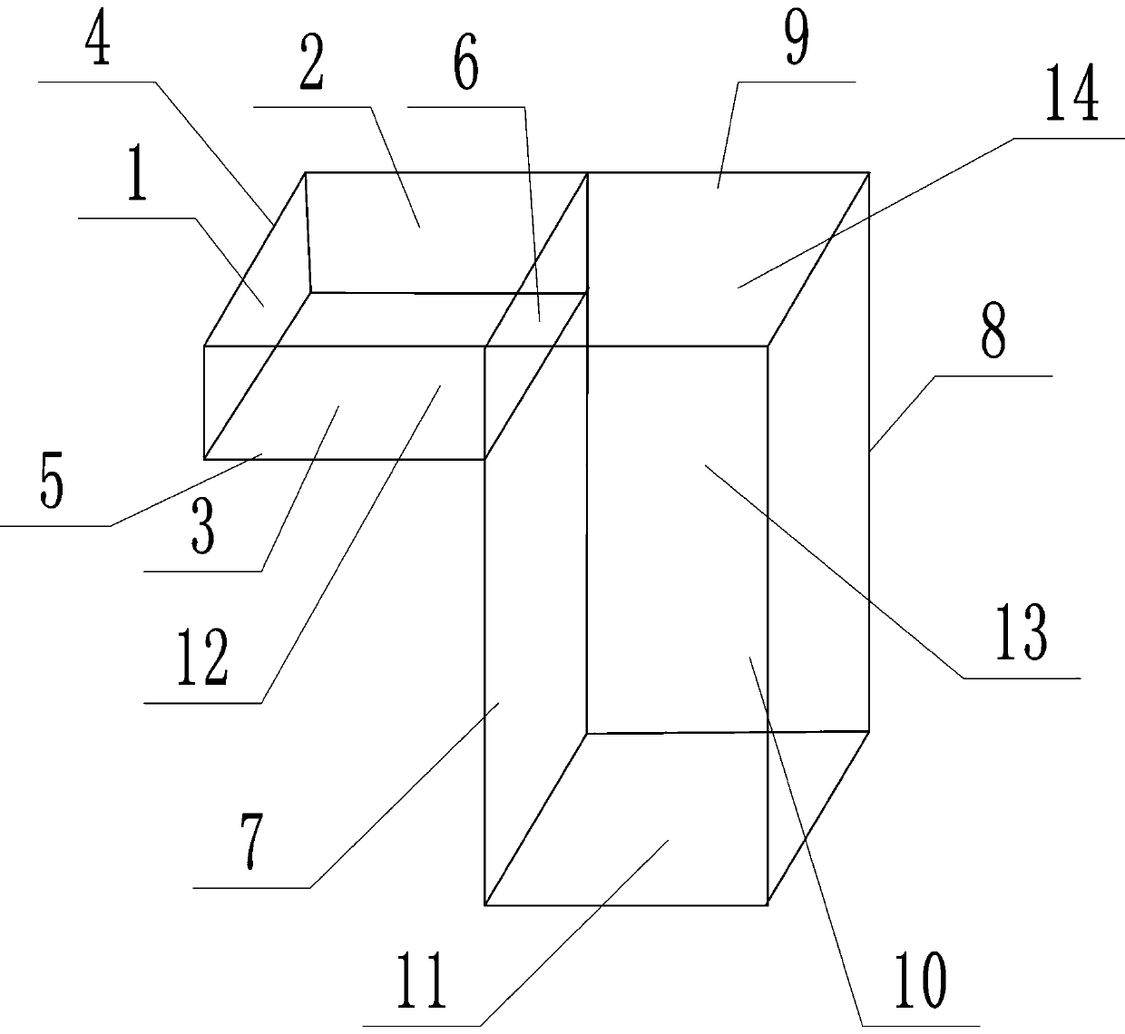 Method for numerical simulation of a drop flow tongue