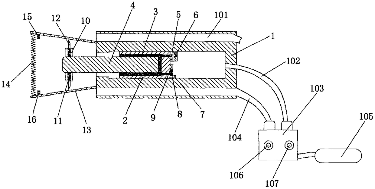 A multi-stage inching cycle speckle removal device for the Department of Cardiology