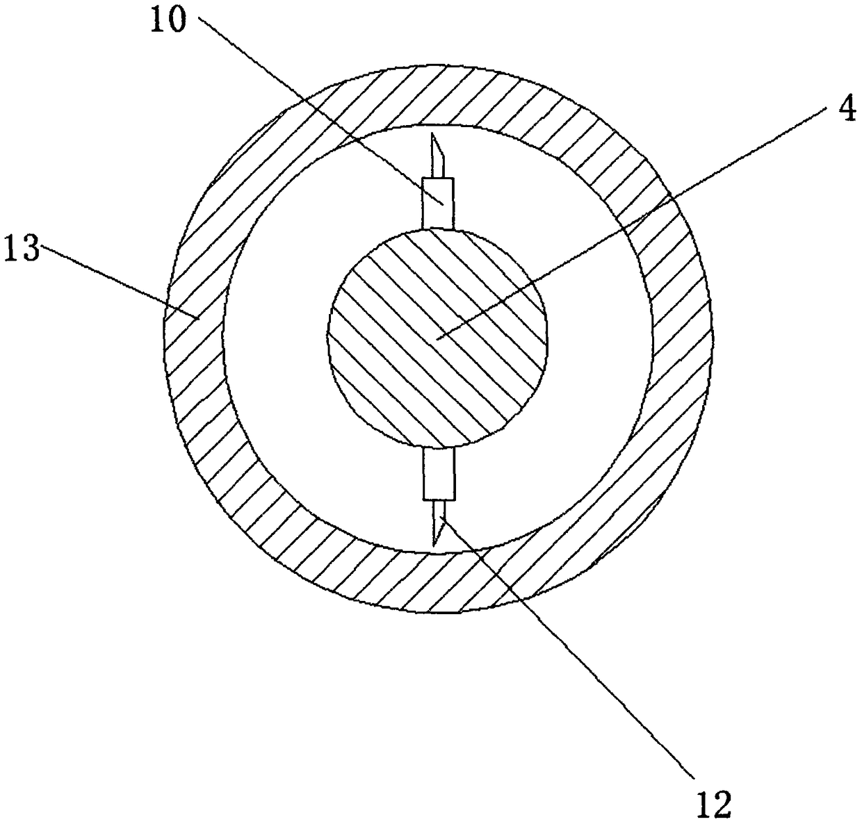 A multi-stage inching cycle speckle removal device for the Department of Cardiology