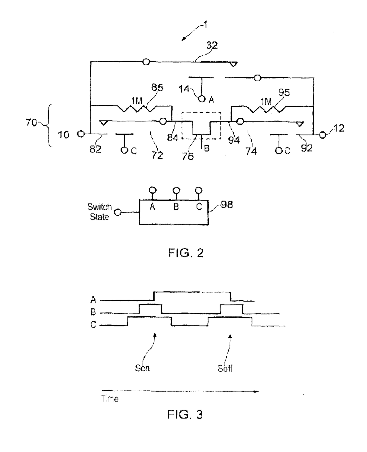 Method of and apparatus for protecting a switch, such as a MEMS switch, and to a MEMS switch including such a protection apparatus