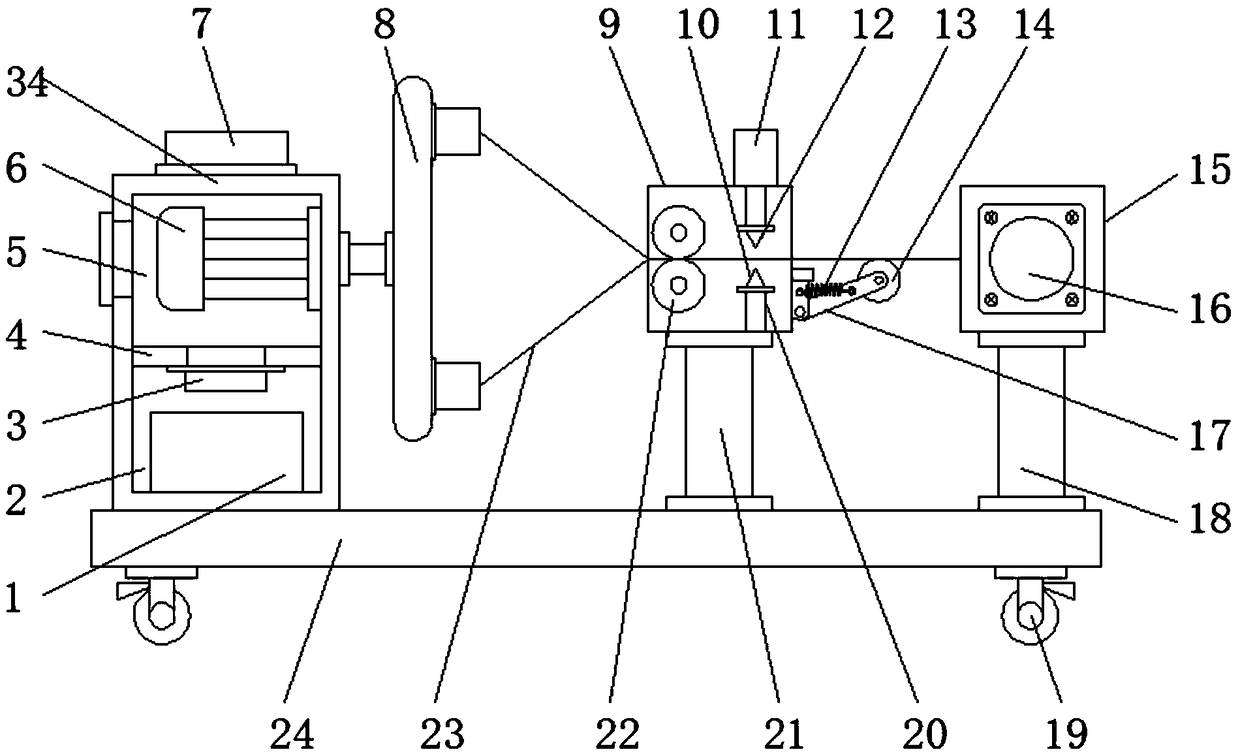 Textile twisting device