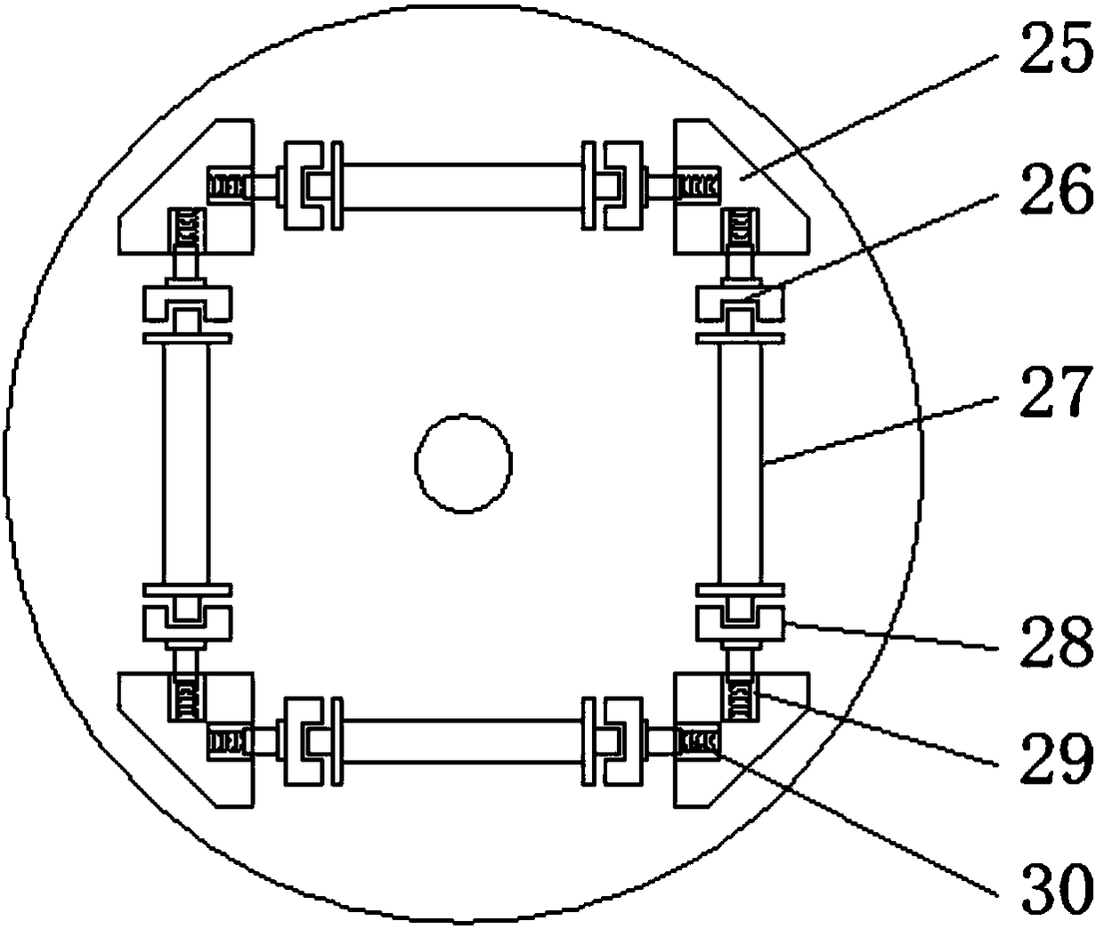 Textile twisting device