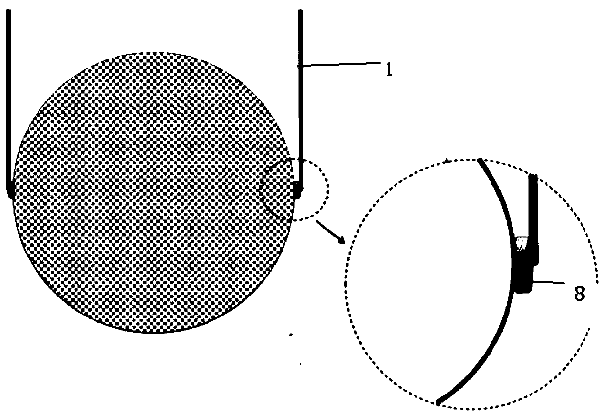 A fry collection device capable of controlling sampling depth