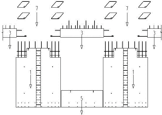 Novel assembled shear wall structure