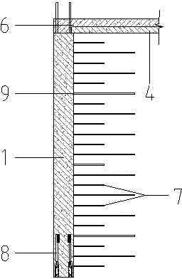 Novel assembled shear wall structure