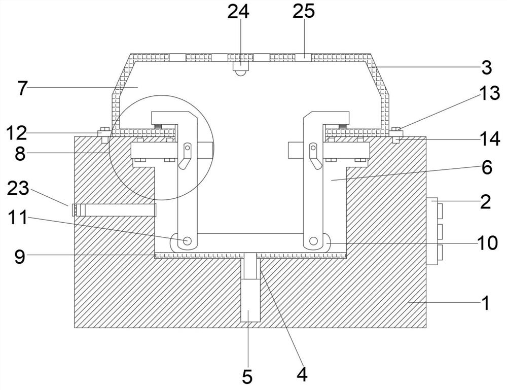 Hydraulic cylinder seat reinforcing device for clean gas glasses valve and using method thereof