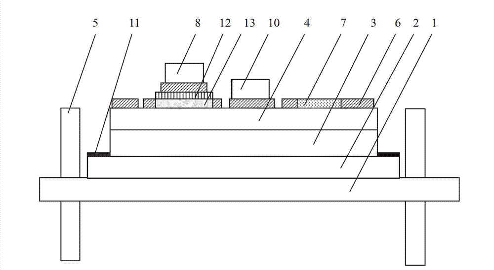 Integrating method for high-sensitivity temperature-controlled thick film hybrid integrated circuit