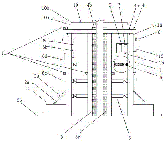 Early warning type telegraph pole anti-collision barrel and alarm method thereof