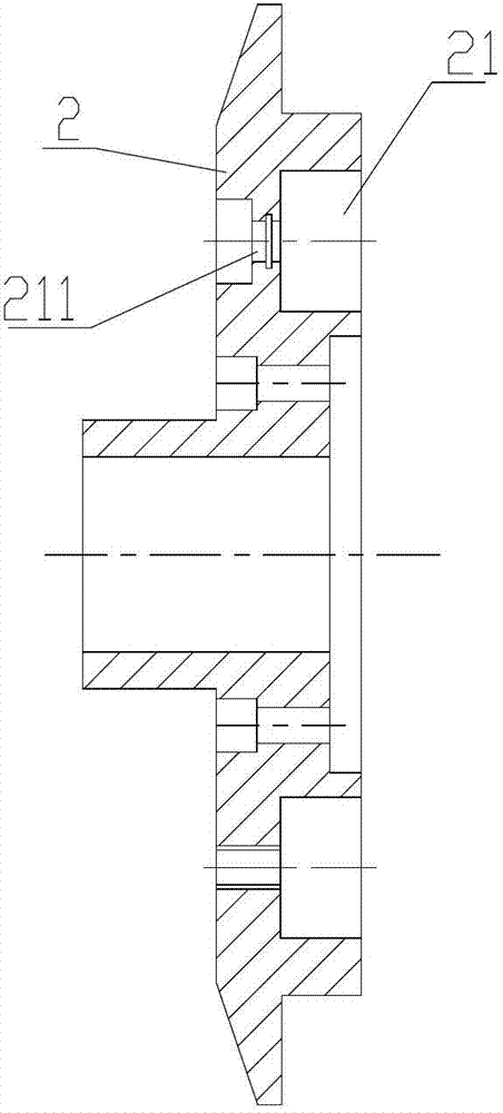 Hydraulic clutch brake device of punch press