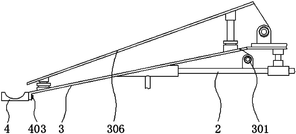 Two-film greenhouse back slope design and construction method