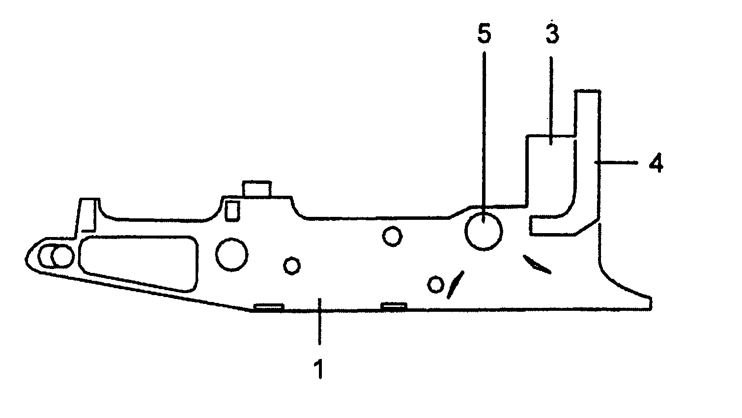 Pistol conversion from an automatic weapon