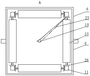 Textile device with dust removal function