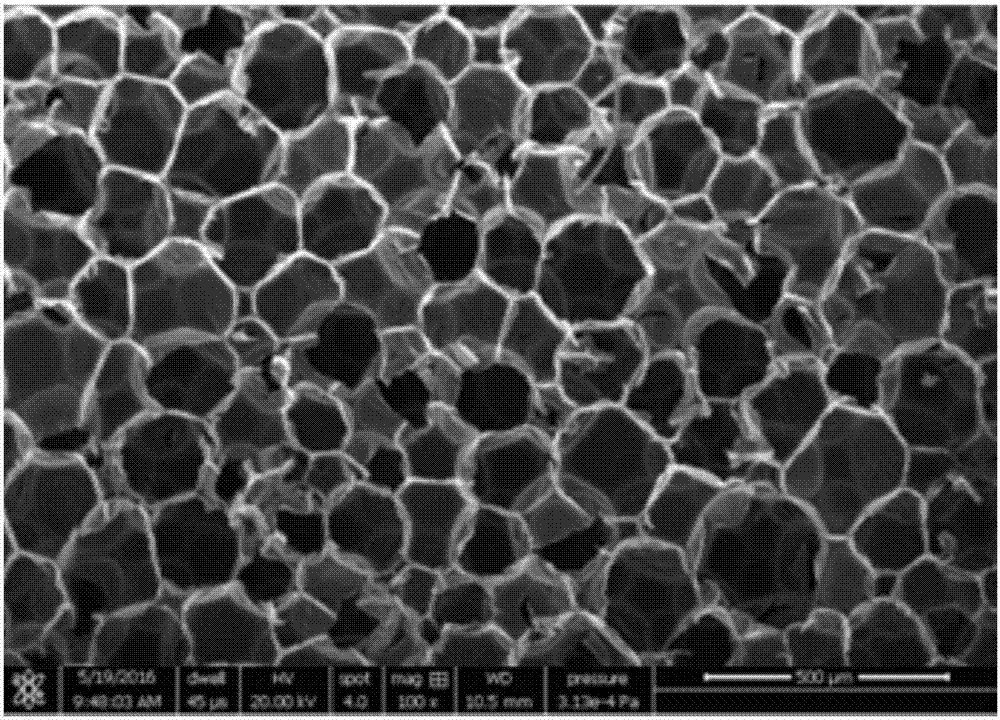 Organic alcohol amine salt compound and application thereof serving as foaming agent