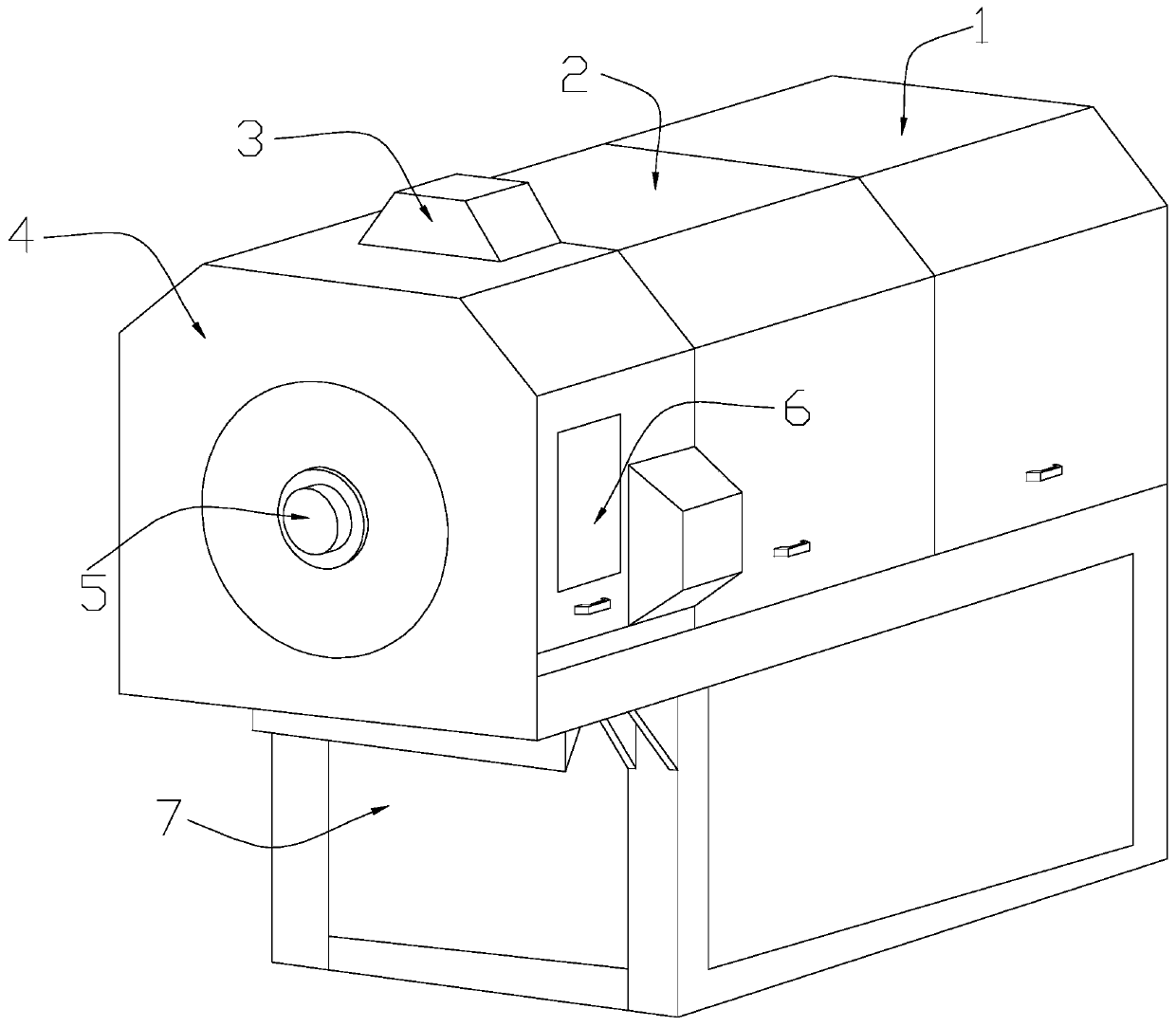 Capacitor film cleaning equipment for preventing overlapping through centrifugal force