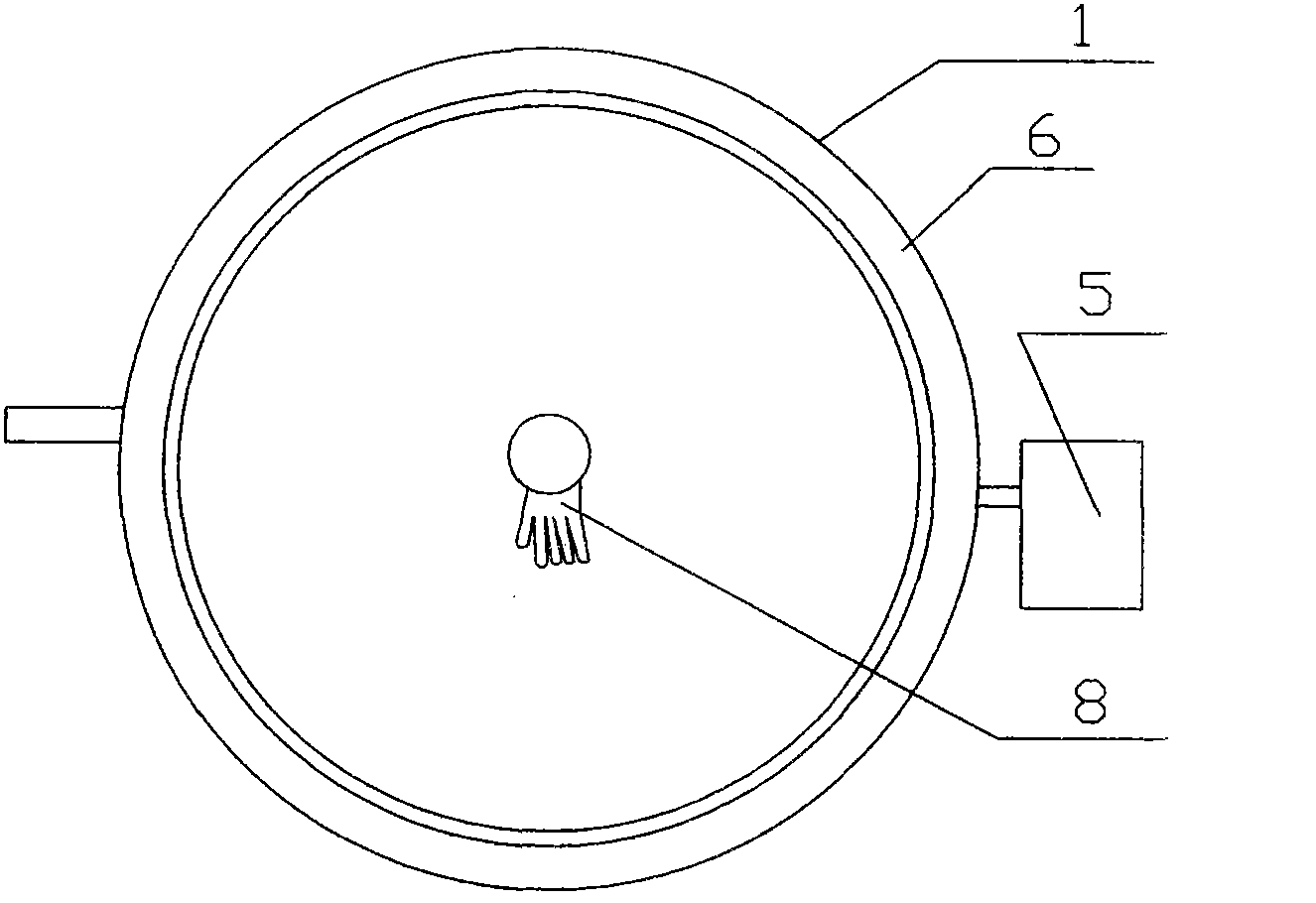 Closed reaction device