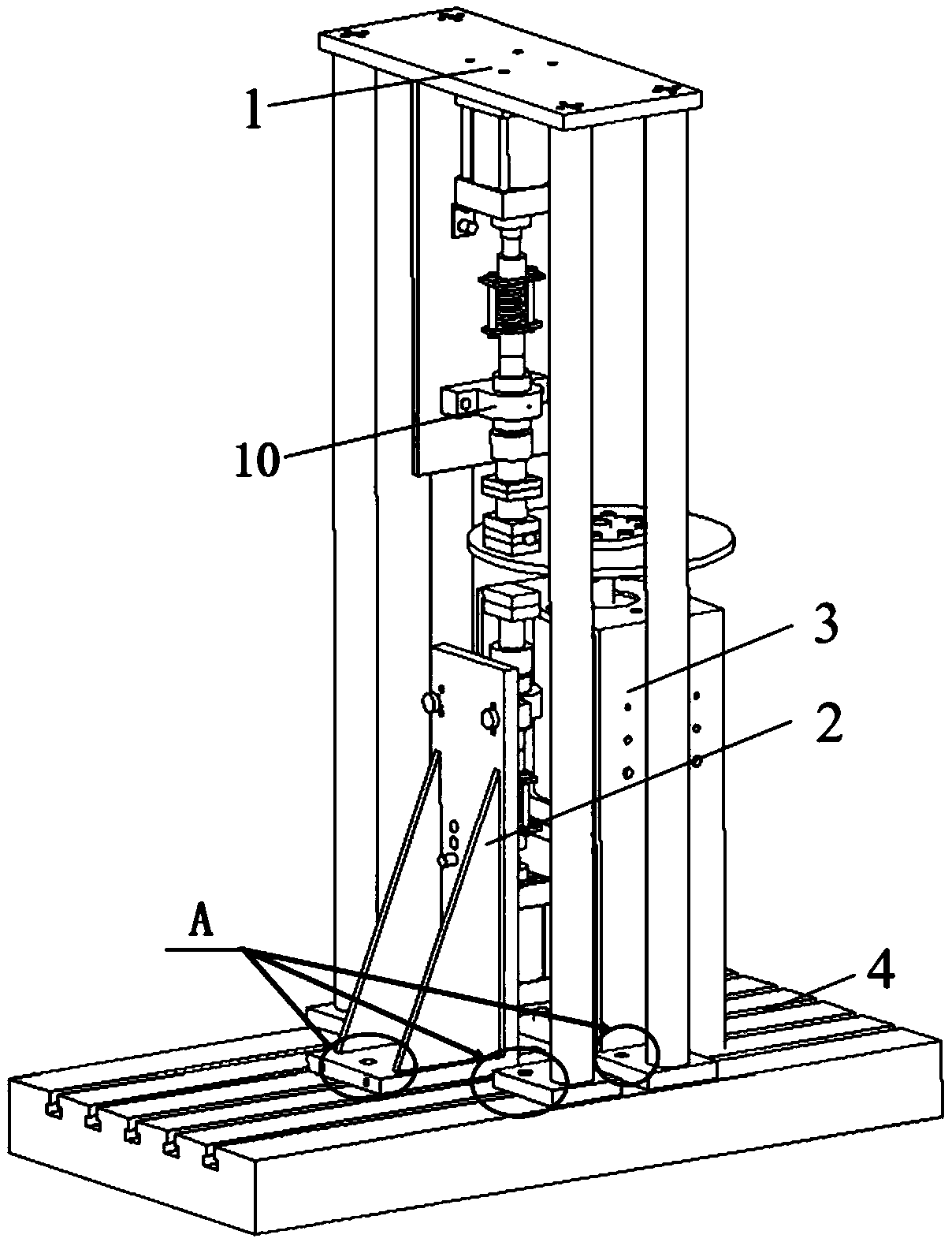 A vibration and noise test bench for wind turbine yaw braking system