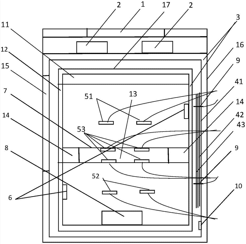 Apparatus for evaluating thermal insulation effect of powder materials and its application method