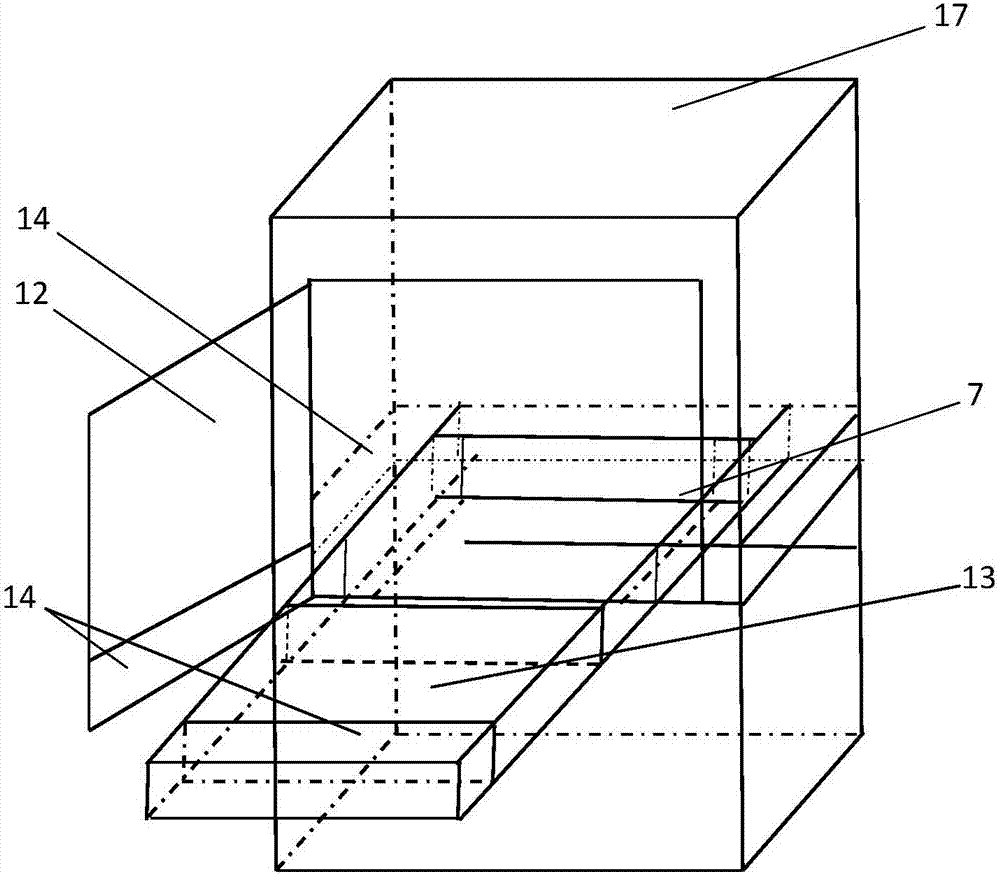 Apparatus for evaluating thermal insulation effect of powder materials and its application method