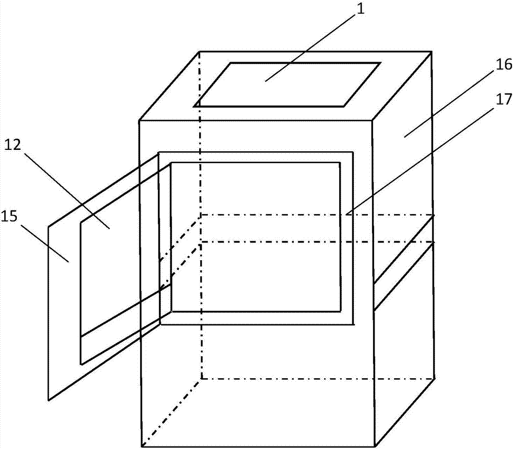 Apparatus for evaluating thermal insulation effect of powder materials and its application method