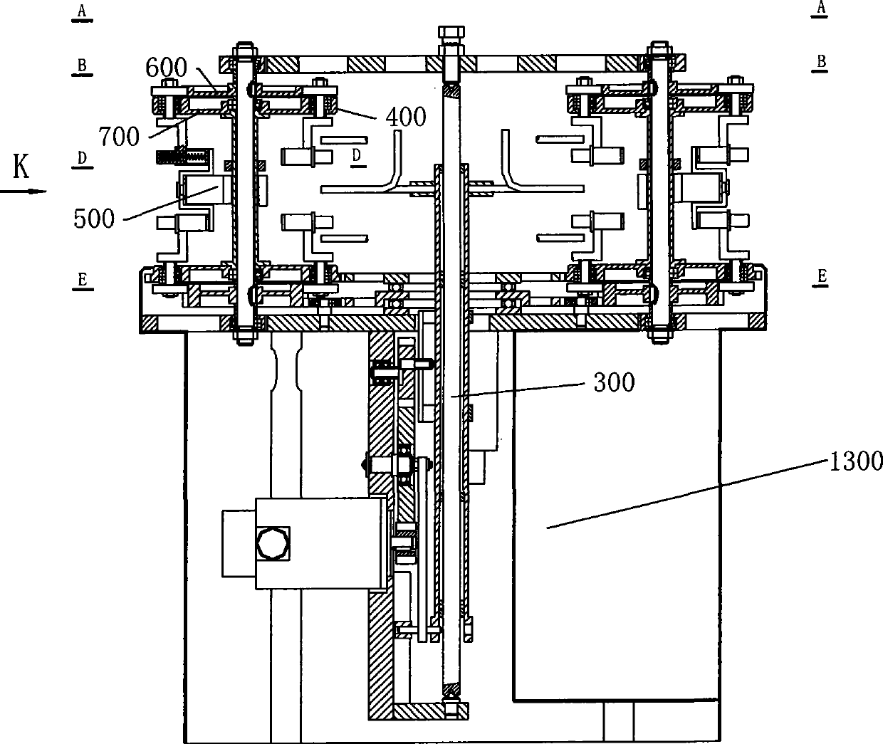 Winding flexible strapping machine and winding flexible strapping method