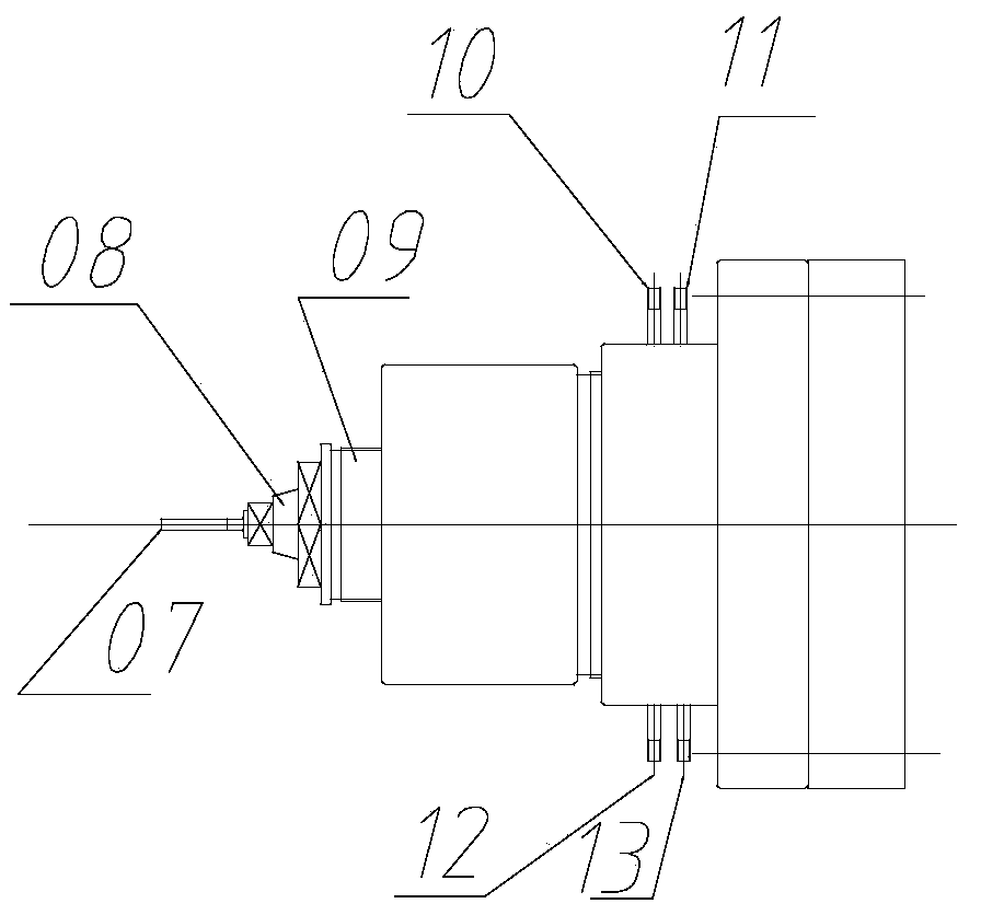 Inner tyre production process and extrusion molding device thereof