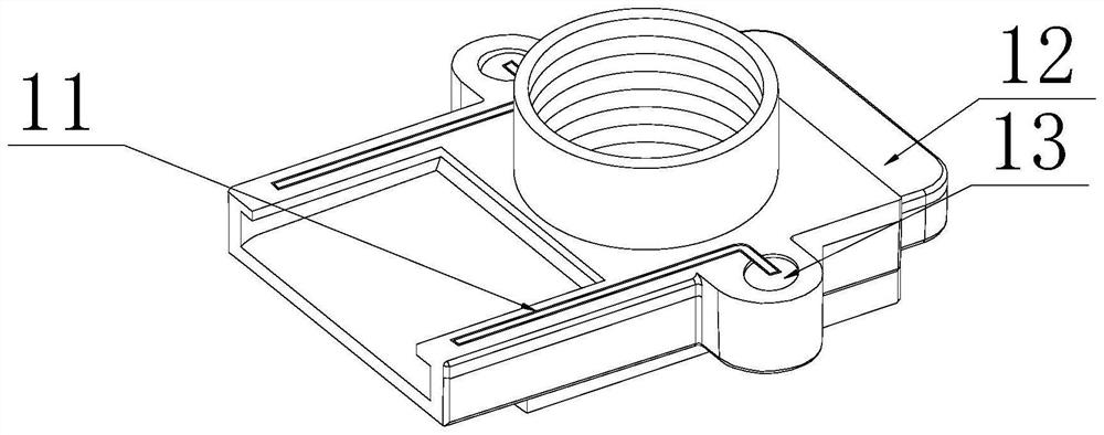 Double optical filter switcher without wire connection