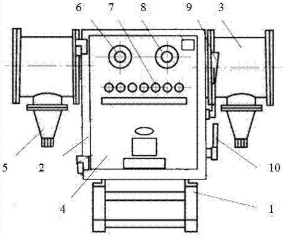 Mining flameproof permanent-magnet type high-voltage vacuum distribution device