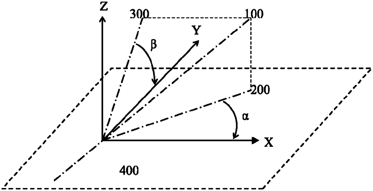 A branched gas film hole structure of an air-cooled turbine