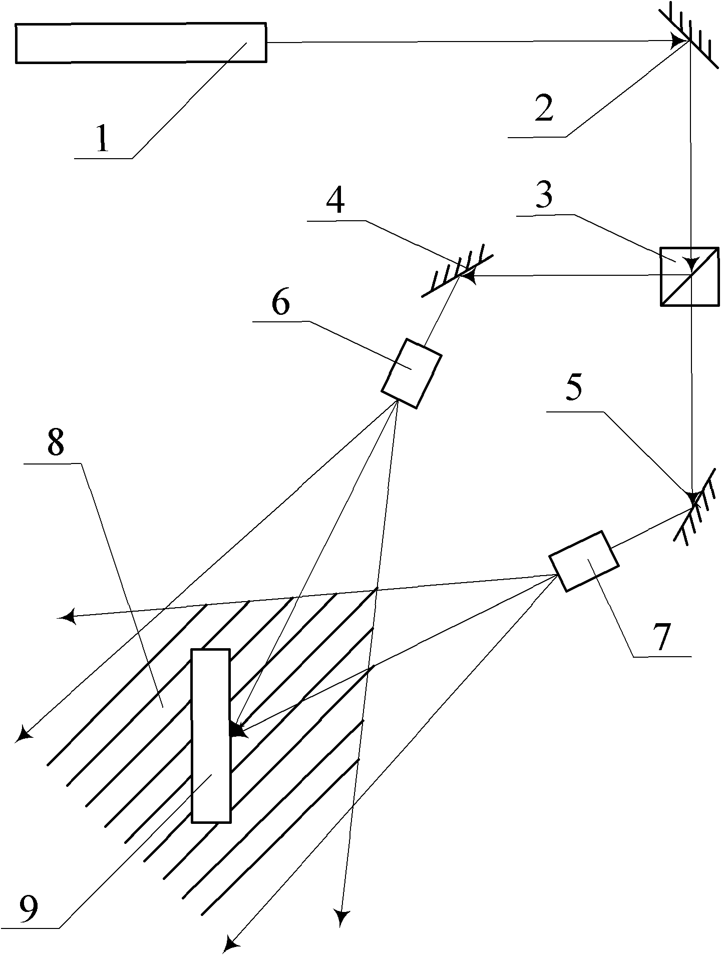 Method for adjusting real-time monitor device in exposure path of concave holographic grating