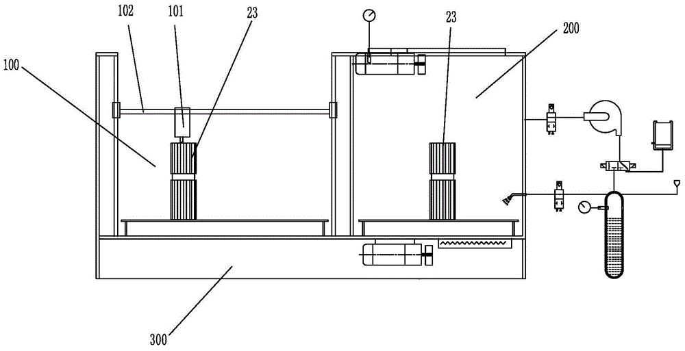 Three-dimensional printing plastic, resin parts polishing equipment and polishing method