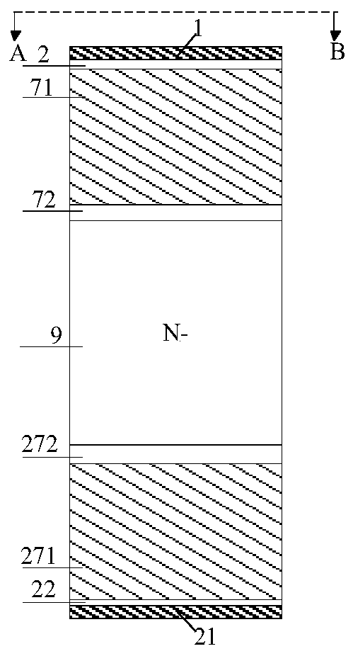 A bidirectional trench gate charge storage type igbt and its manufacturing method