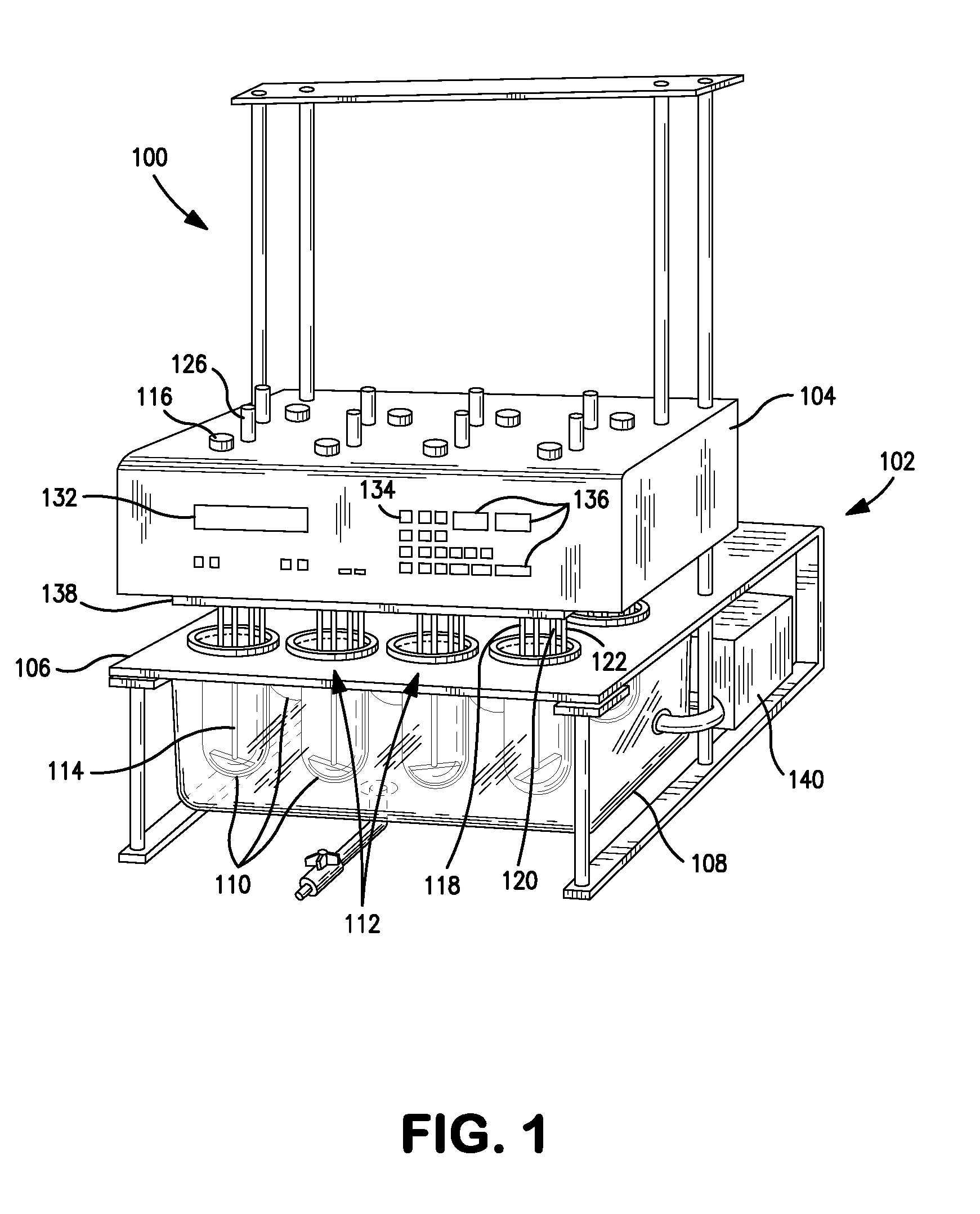 Dissolution testing with infrared temperature measurement