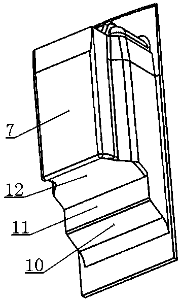 High-strength five-star base with dismounting and mounting functions