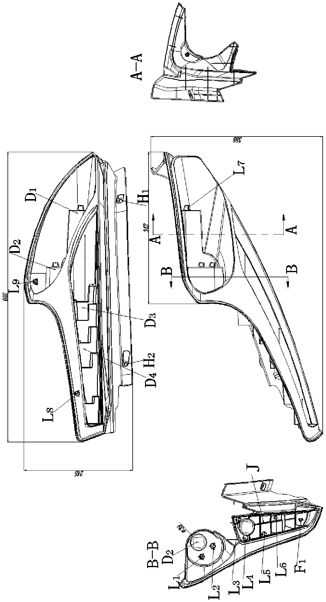 Unmanned aerial vehicle with night cruise mode and lamp holder thereof