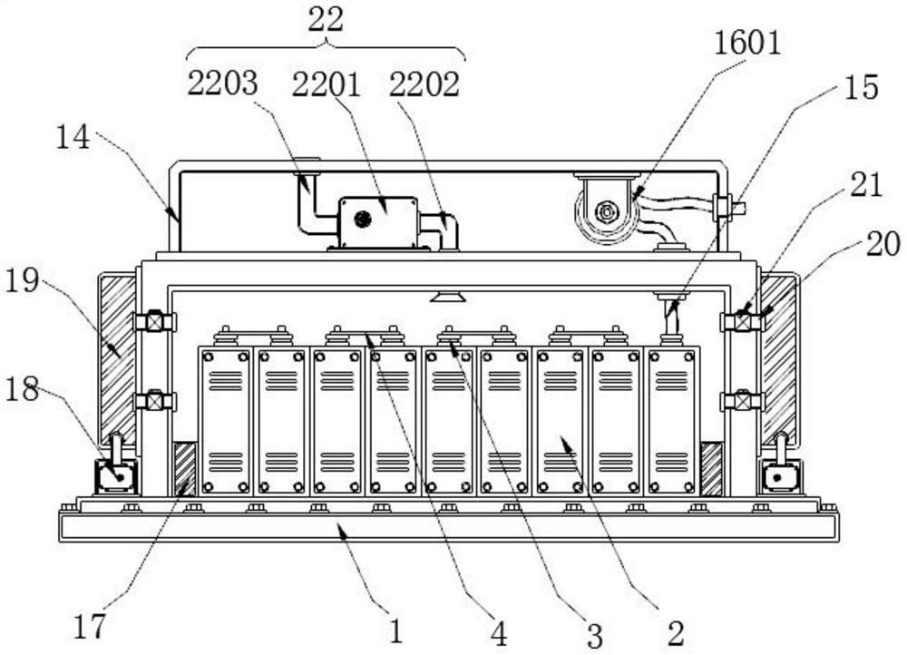 Lithium battery with self-extinguishing structure