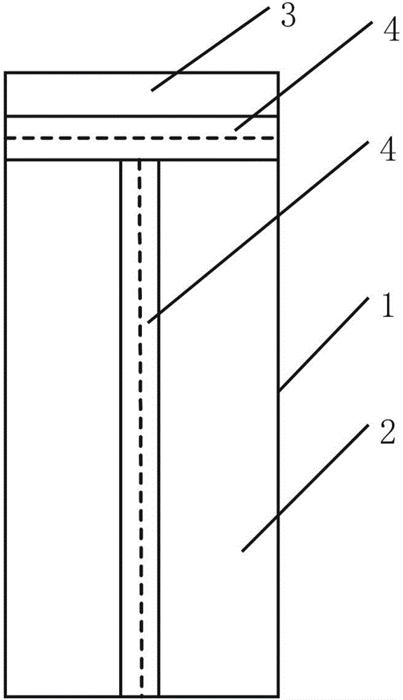 Preparation method of pinhole-free dedusting filter bag