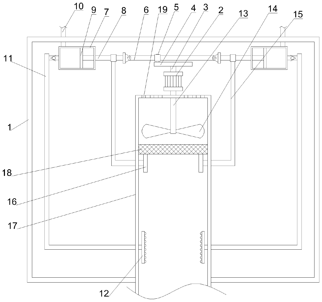 Cement loading machine