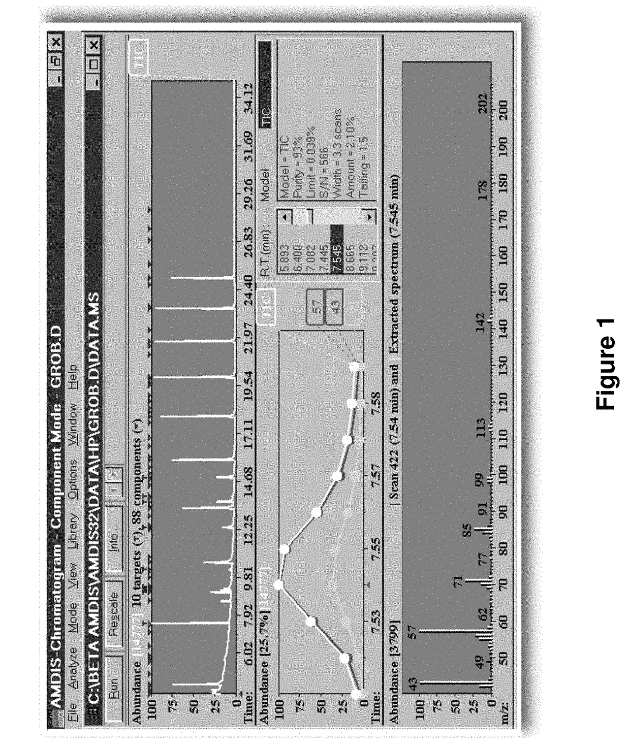 High mass accuracy filtering for improved spectral matching of high-resolution gas chromatography-mass spectrometry data against unit-resolution reference databases