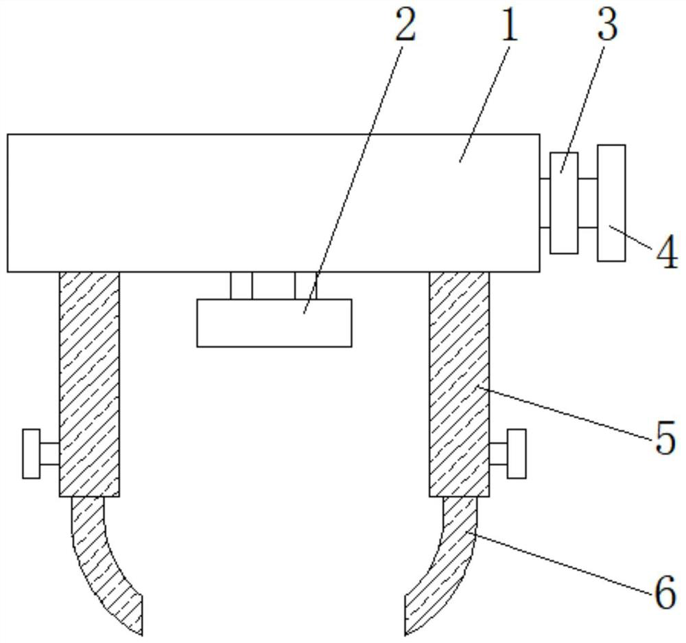 Automobile energy wire harness joint temperature measuring device